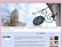 Tablet Screenshot of cafevanille.fi
